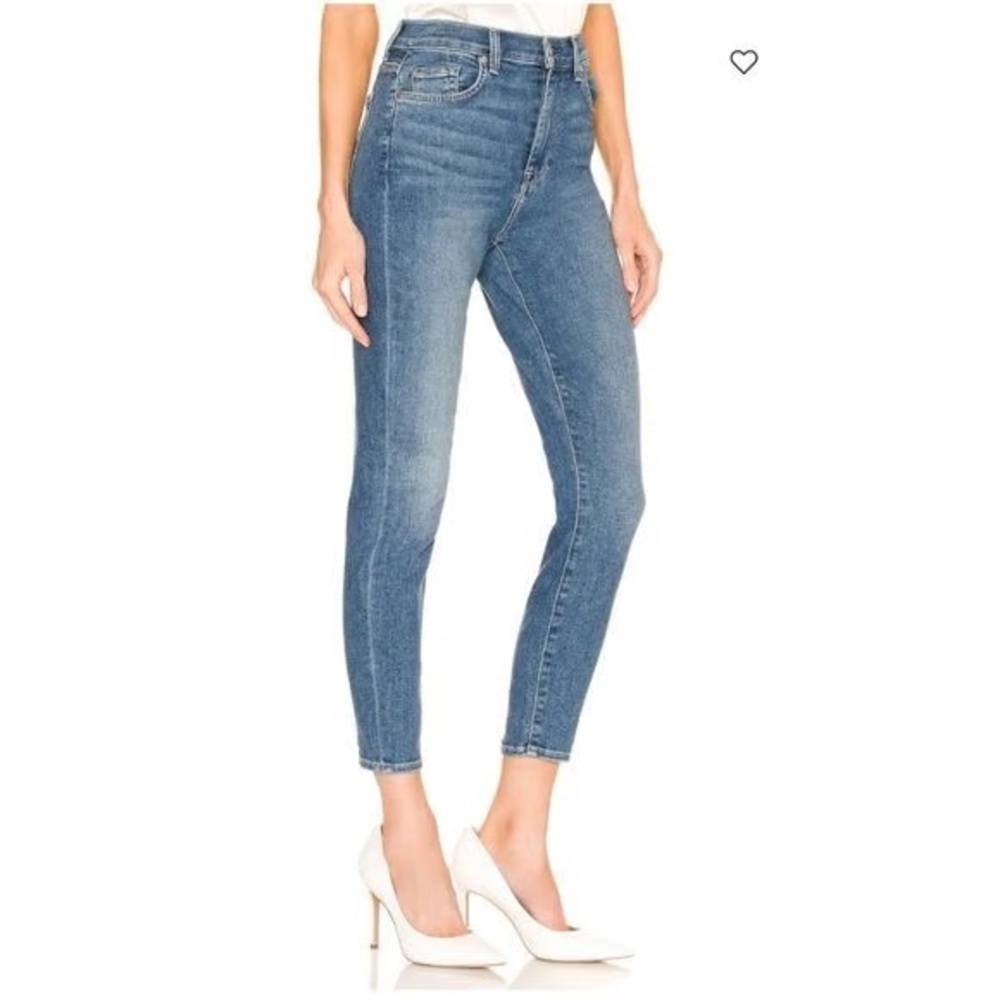 7 for all mankind Luxe Vintage High Waist Ankle Skinny Muse